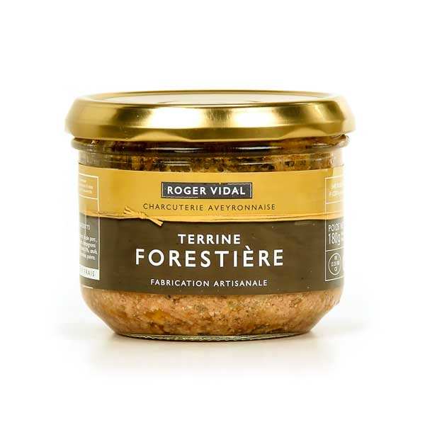Terrine forestière artisanale aux bolets