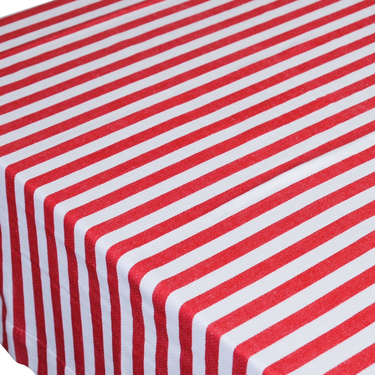 Linen & More tafelkleed Nuno rood 140 x 300 cm