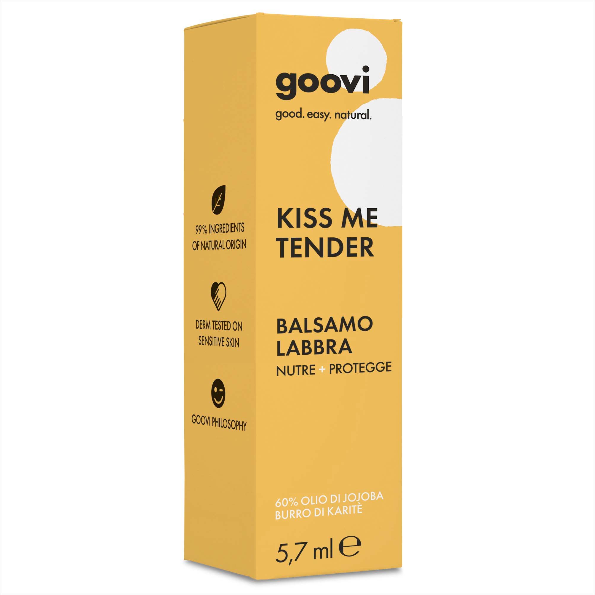 Goovi KISS ME TENDER Lippenbalsam Bals Nährend & schützend 5.7 ml