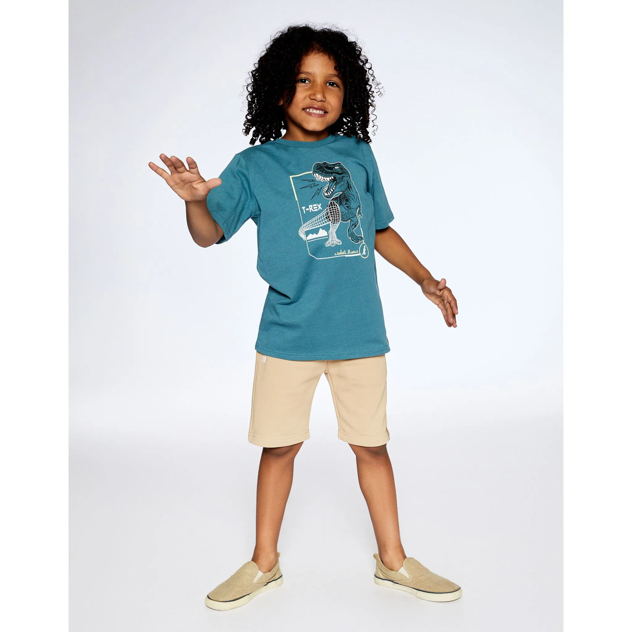 Deux par Deux T-shirt T-Rex BOYS 3-6ans