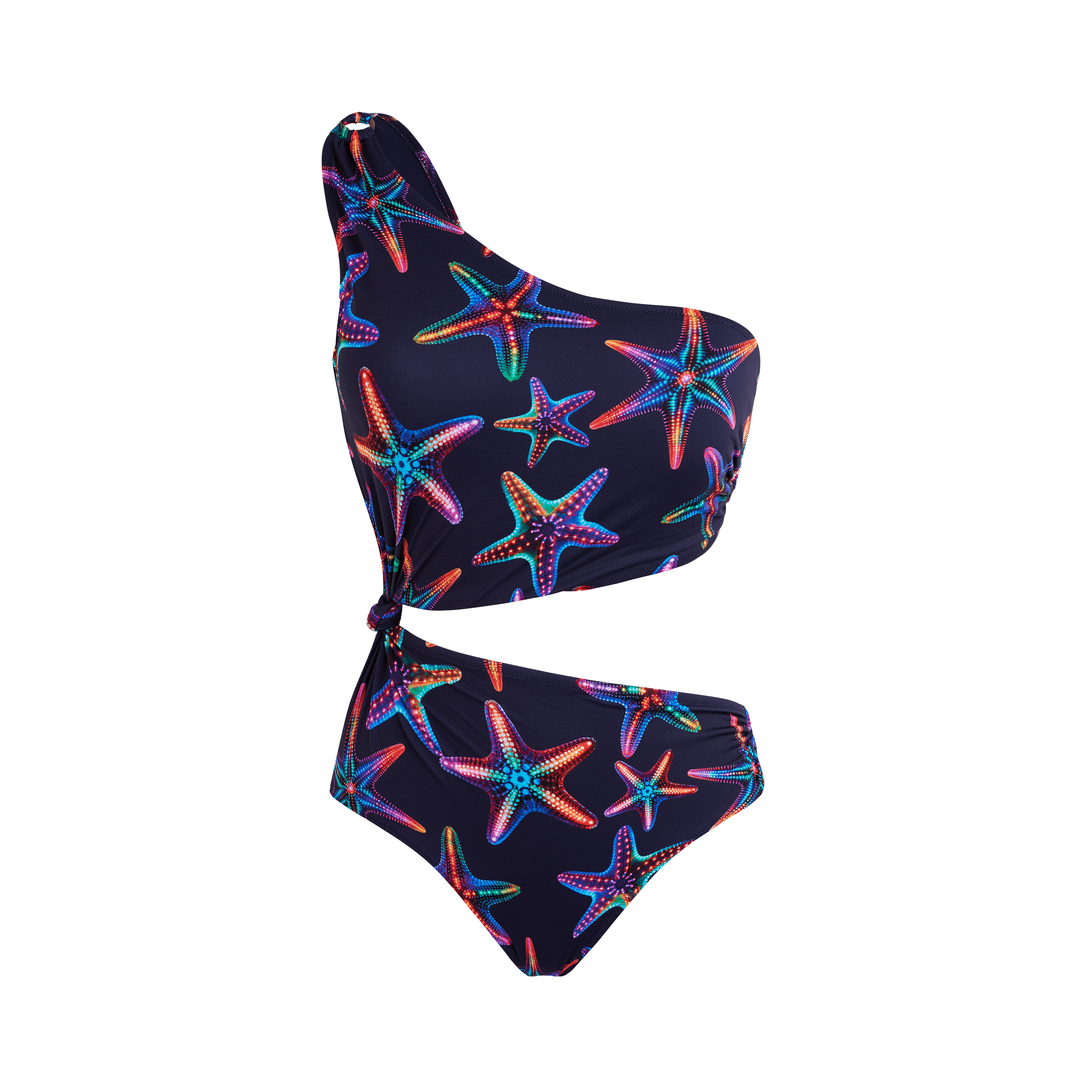 Maillot de bain une pièce asymétrique femme Disco Stars