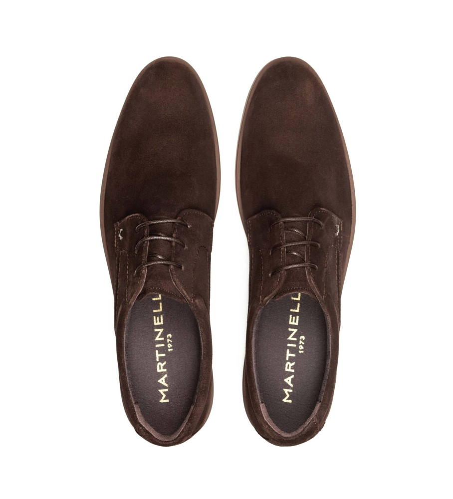 Sapatos Martinelli Douglas em couro marrom