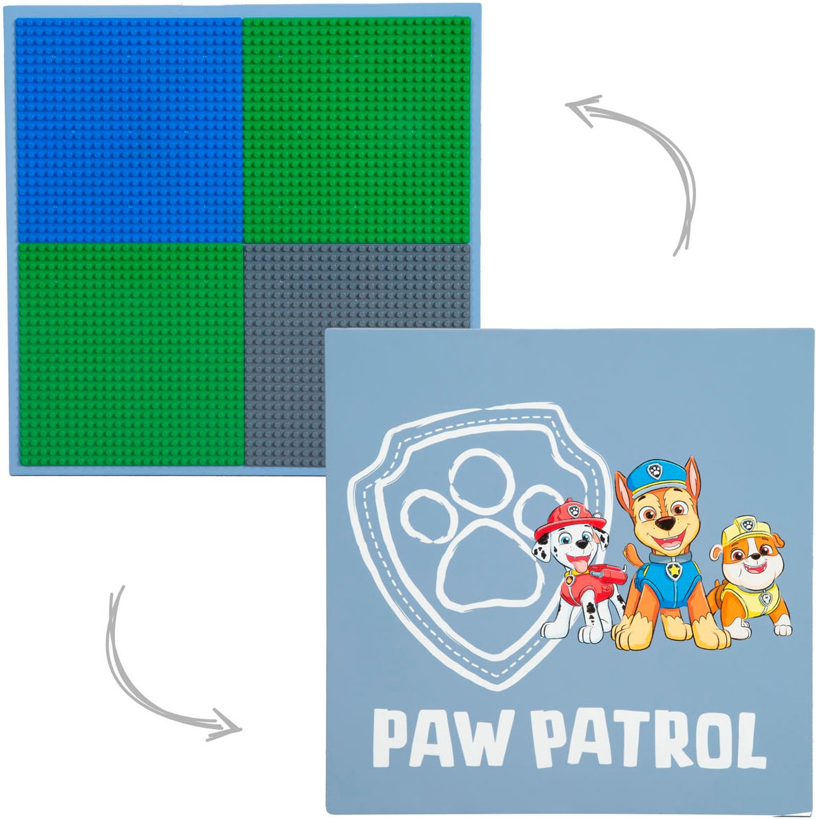 roba® Kindersitzgruppe »Paw Patrol« Set,  mit Tisch und Sitzhocker