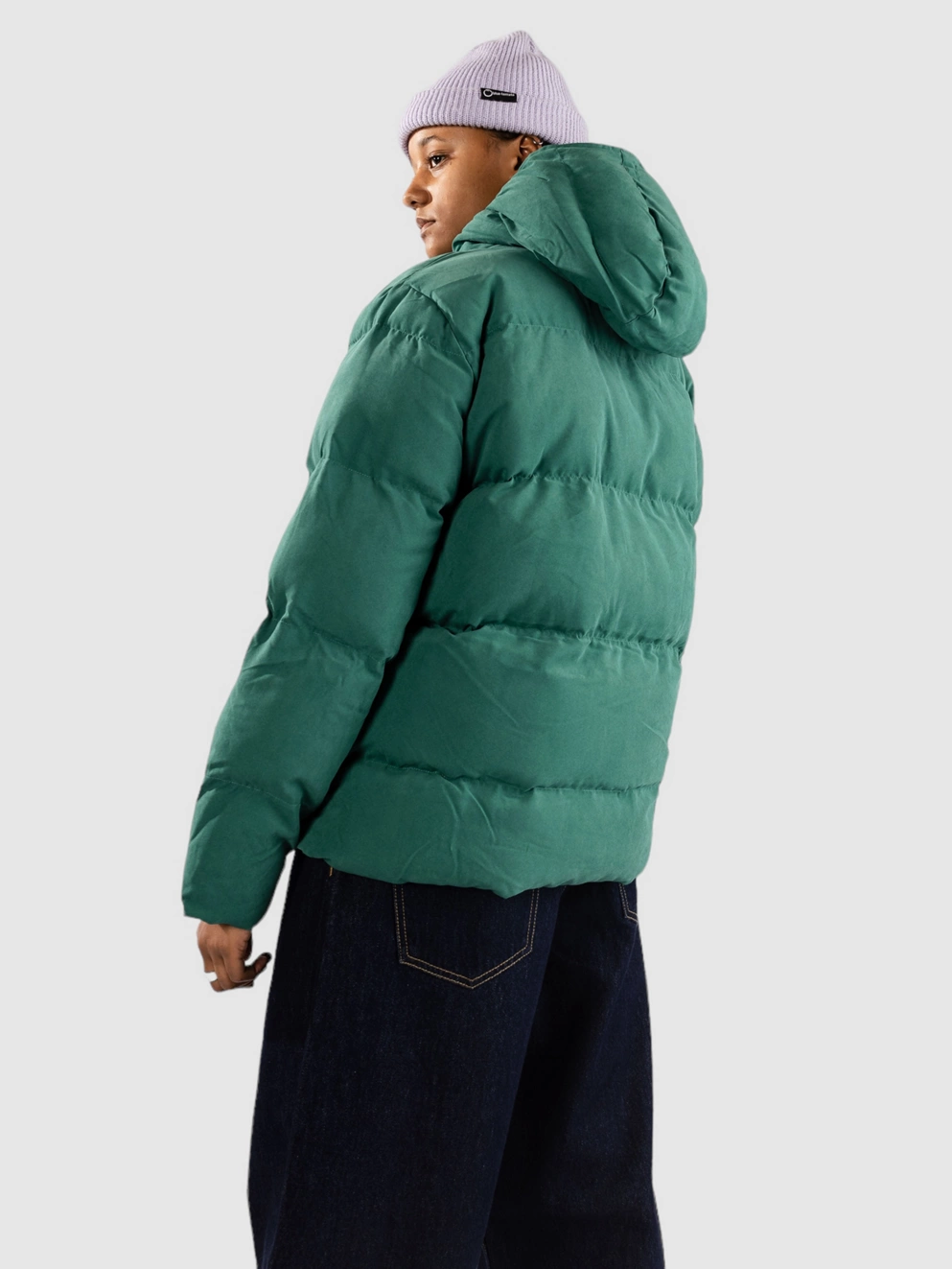 Santa Cruz Strip Cargo Quilted Jacket emerald