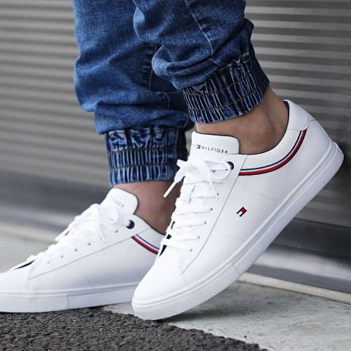 Baskets Essential Leather 3887 White