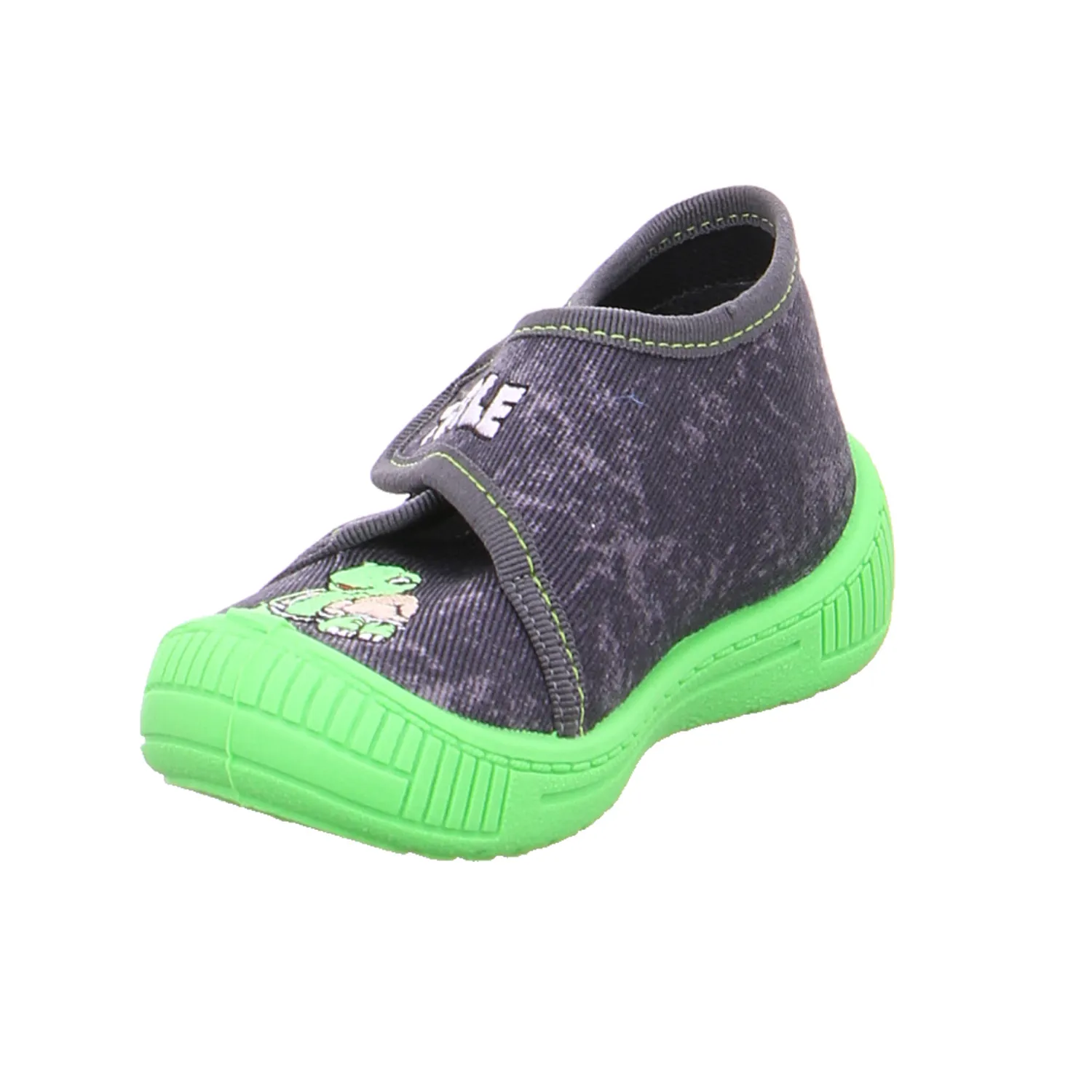 BECK Baby-Hausschuh Grau Textil  Unisex