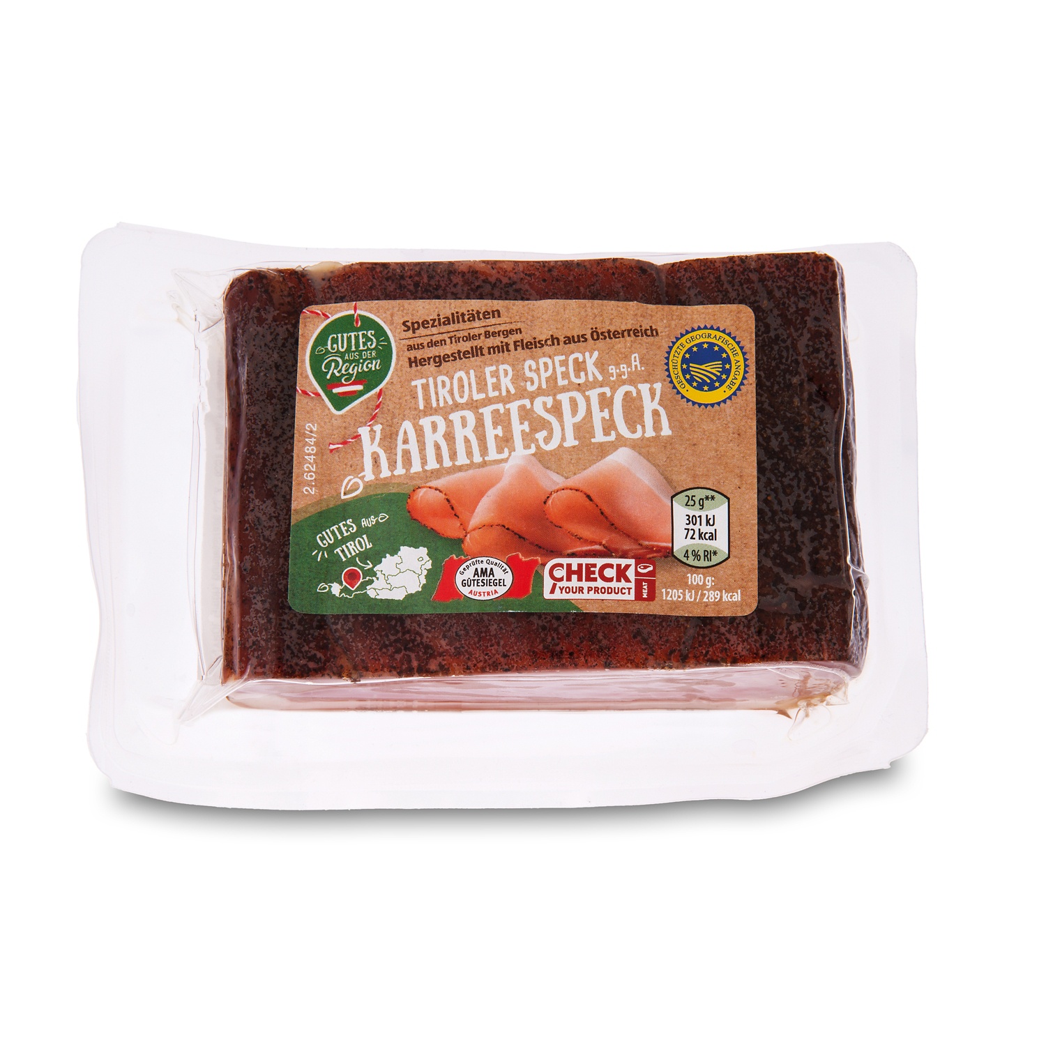 GUTES AUS DER REGION Karreespeck 400 g