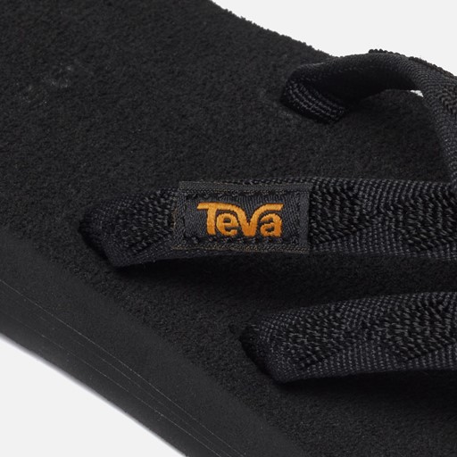 Teva Olowahu Slippers zwart Textiel