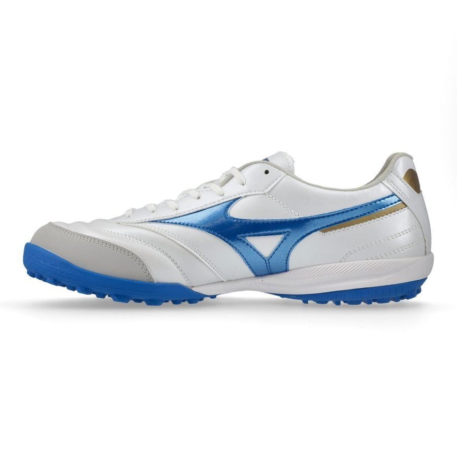Mizuno Morelia Sala Pro TF Mugen - Blanc/Bleu/Doré