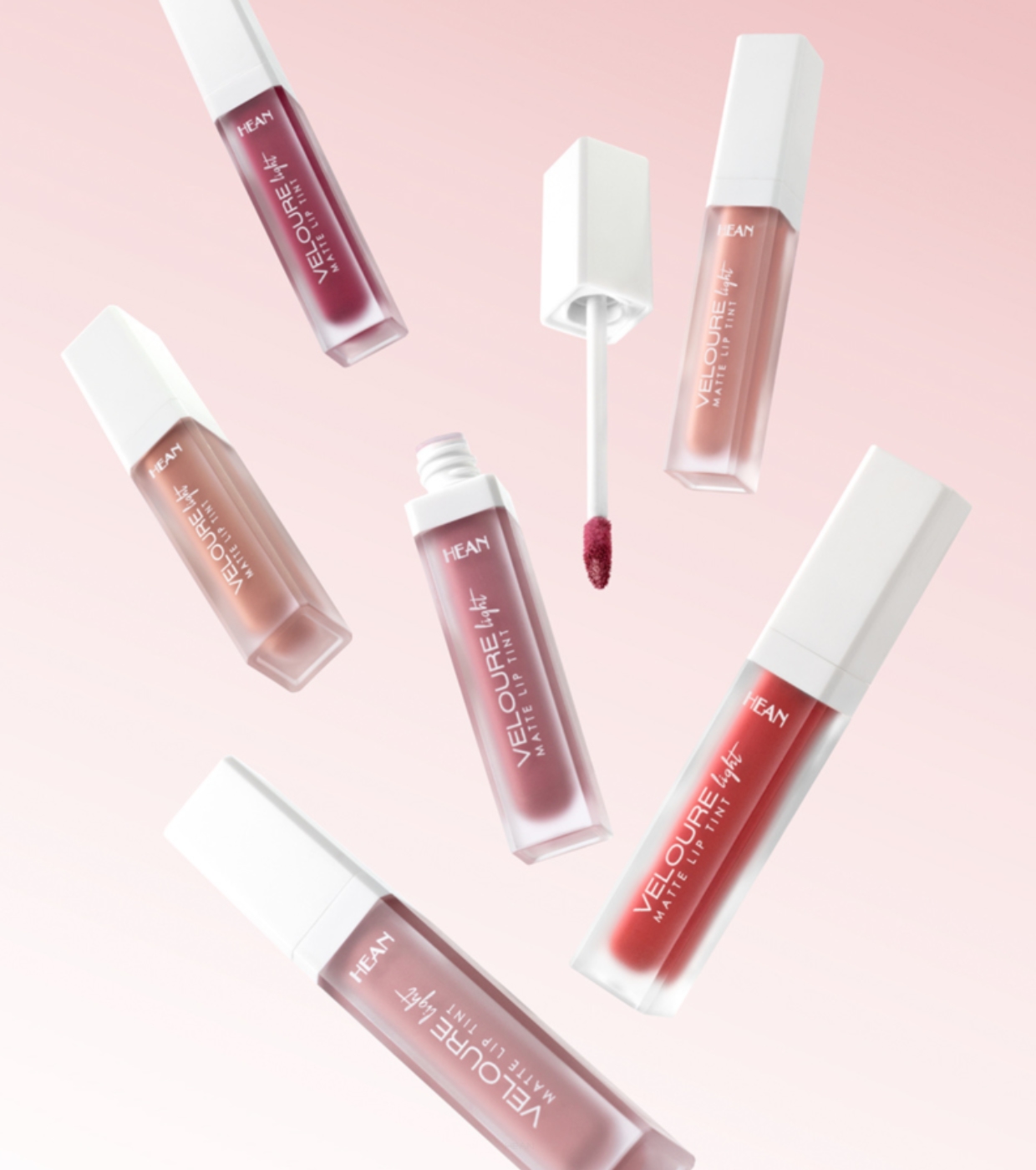 Hean - Batom Matte Veloure Light - 01: Pinky Nude
