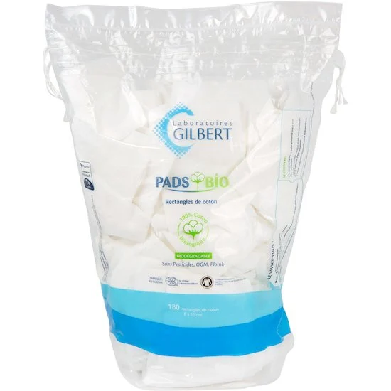 Pads bio sachet vrac x180 certibio   Blanc        de               Laboratoires Gilbert