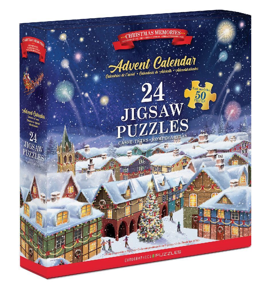 Puzzle Adventskalender - Christmas Donuts