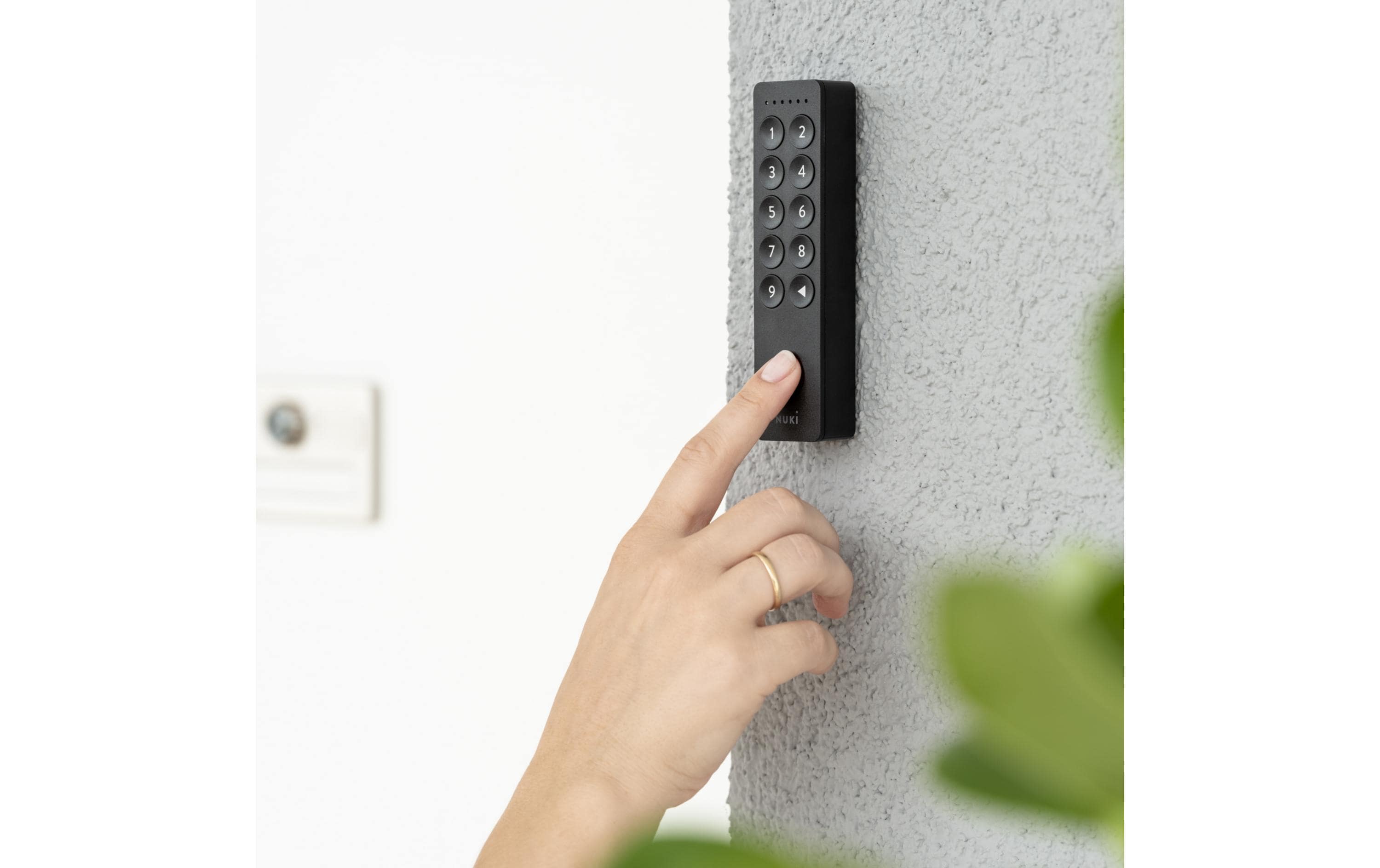 Multireader Keypad 2 mit Fingerprint<br>Nuki Smartlock Erweiterung mit Fingerabdruck Scanner