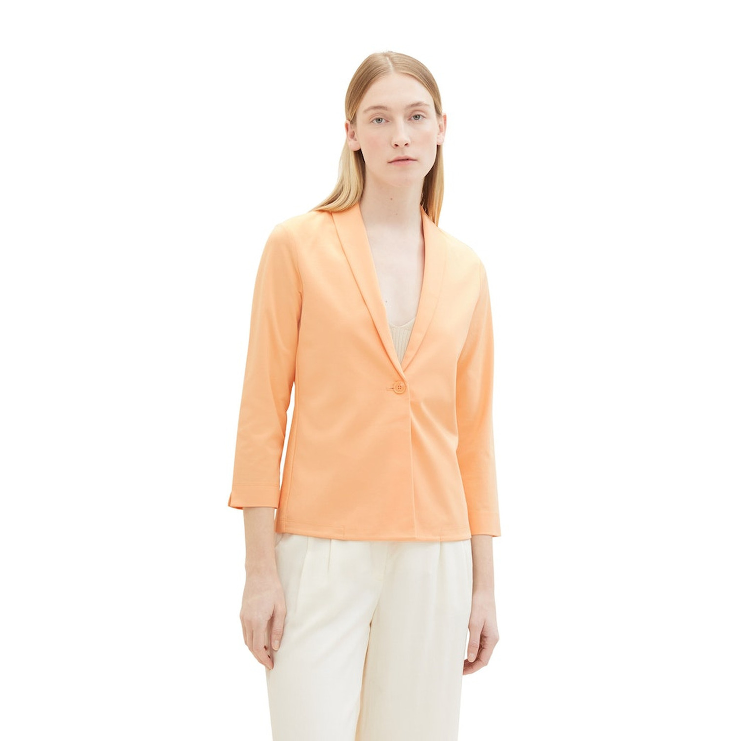 Tom Tailor Easy solid blazer