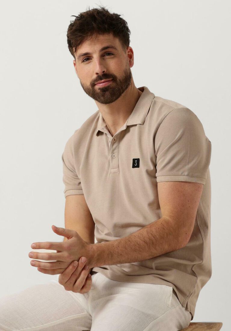 BUTCHER OF BLUE beige butcher of blue polo classic comfort polo