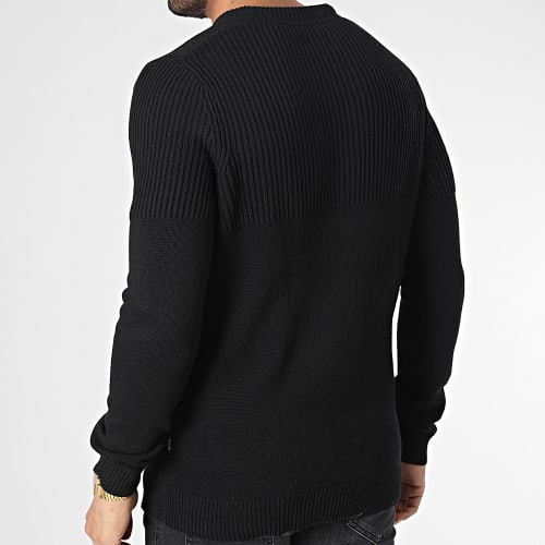 Pull Al Life Reg Knit 22024031 Noir
