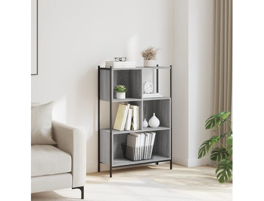 VIDAXL - Bibliothèque sonoma gris 72x28x109 cm bois d'ingénierie