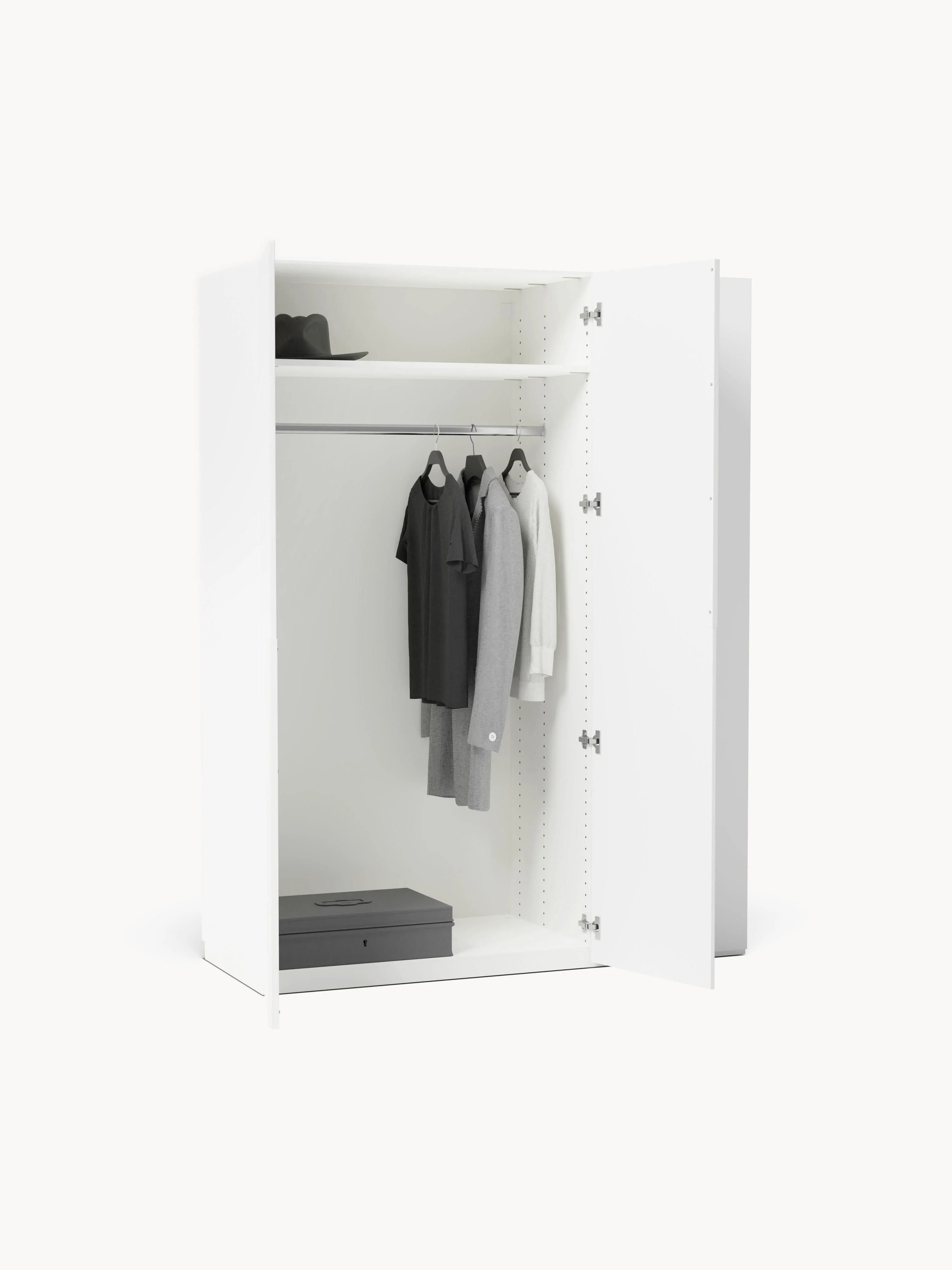 Modulaire draaideurkast Leon, 150 cm breed, diverse varianten