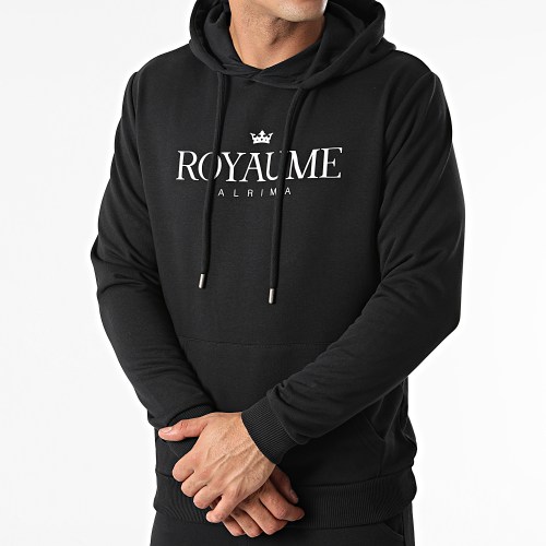 Ensemble De Survetement Royaume Noir Blanc