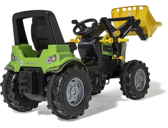 ROLLY TOYS - Véhicule à pédales Rolly tracteur farmtrac deutz agrotron 8280 ttv