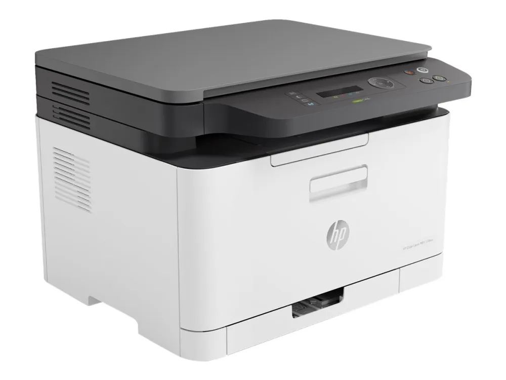 HP Color Laser MFP 178nw - Multifunktionsprinter - farve - laser - A4 (210 x 297 mm) (original) - A4/Letter (medie) - op til 18 spm (kopiering) - op til 18 spm (udskriver) - 150 ark - USB 2.0, LAN, Wi-Fi(n)