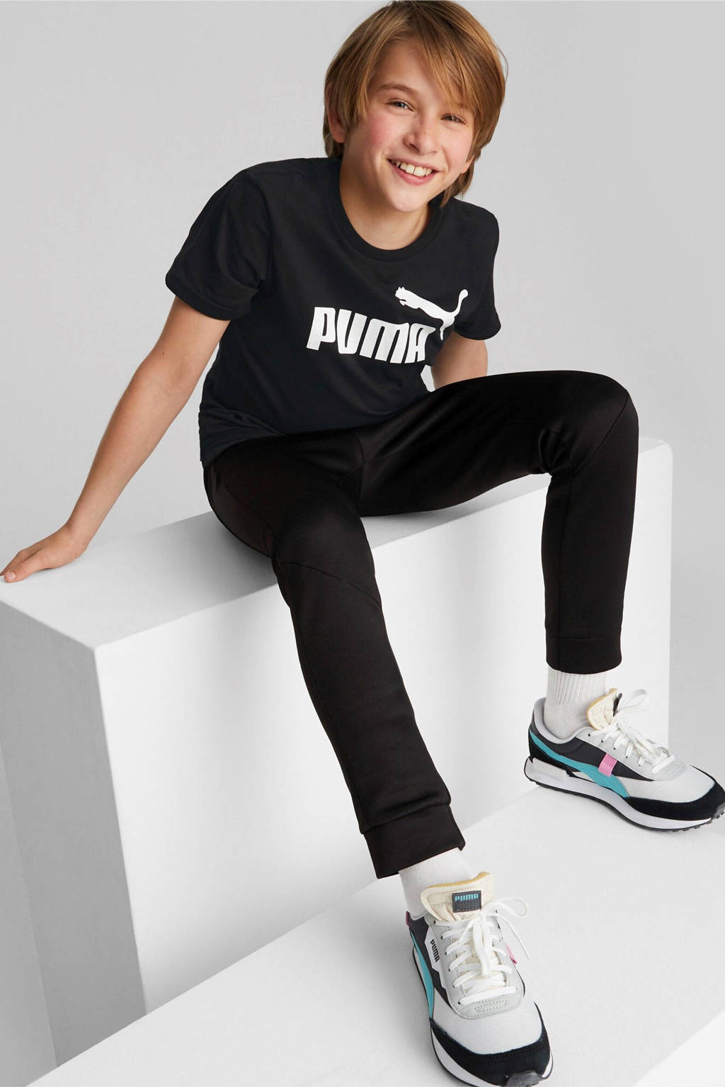 Puma T-shirt zwart
