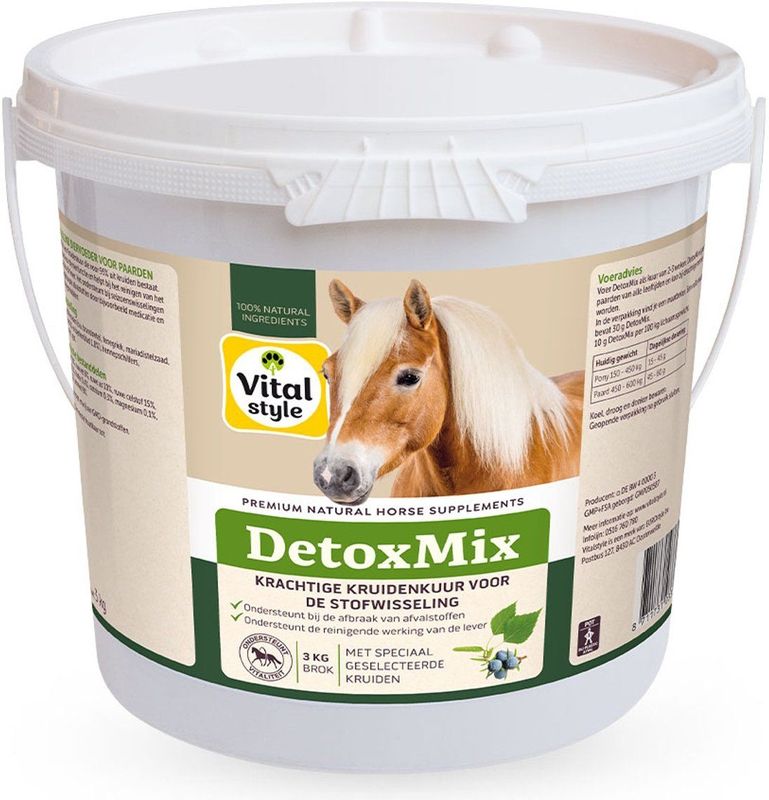 DetoxMix - Kruidensupplement - Ondersteunt Nierfunctie - 100g