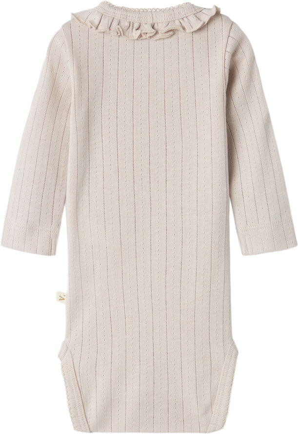 Lil' Atelier NBFRACHEL NIS LS SLIM BODY LIL NOOS Gray morn
