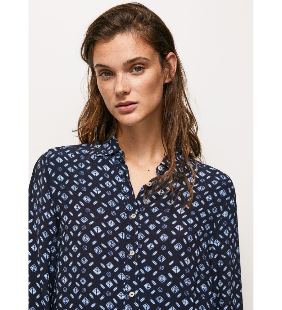 Blusa Erin azul marinho da Pepe Jeans