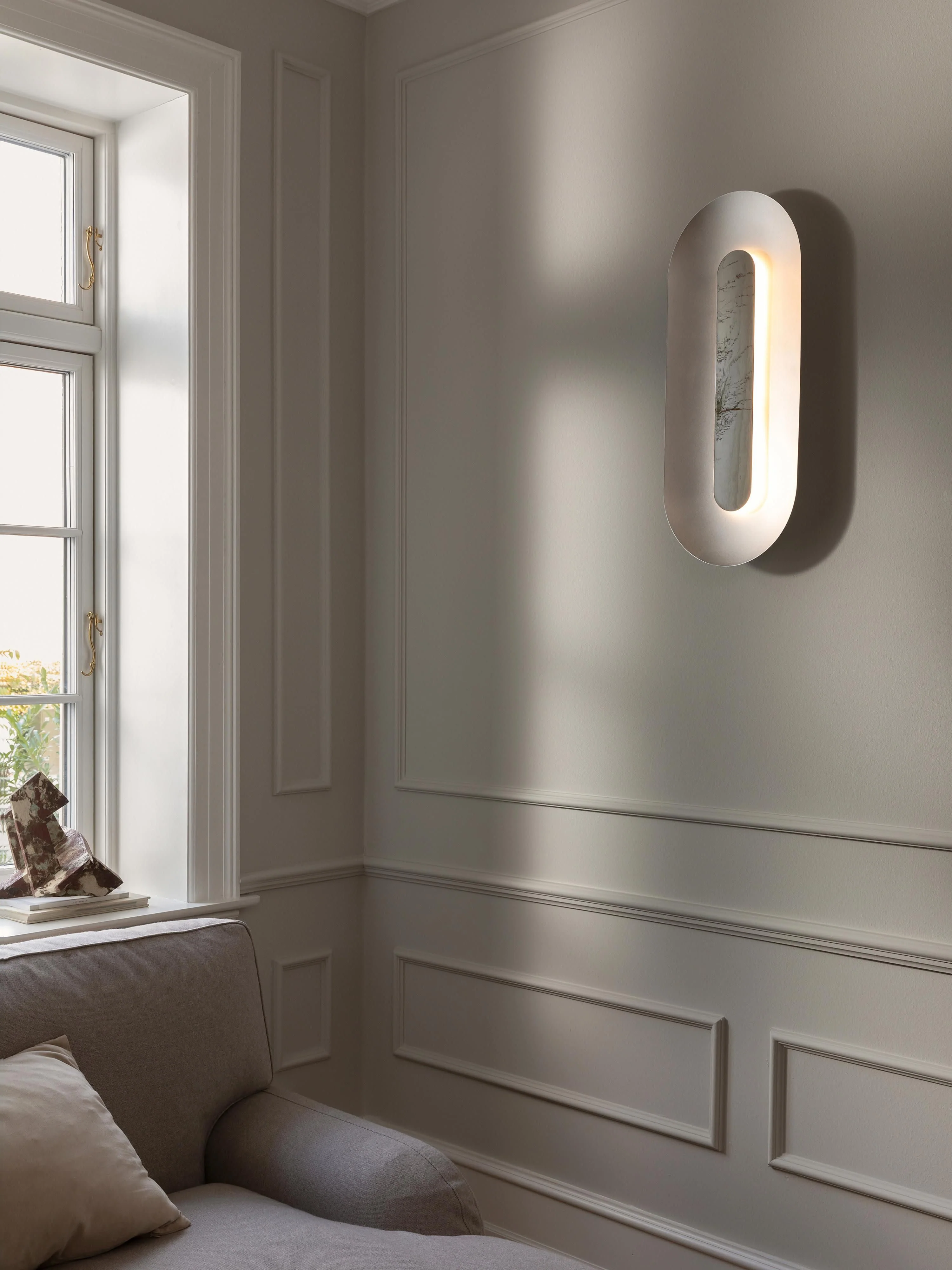 Grote dimbare LED wandlamp Sasi