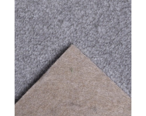 Velours tapijt Catania lichtgrijs 400 cm breed (per meter verkocht)