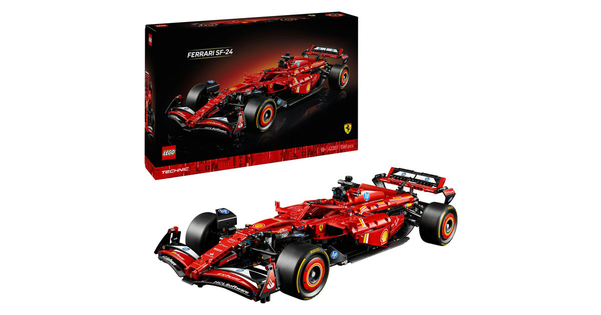 LEGOTechnic - Ferrari SF-24 F1 auto Constructiespeelgoed  (42207)