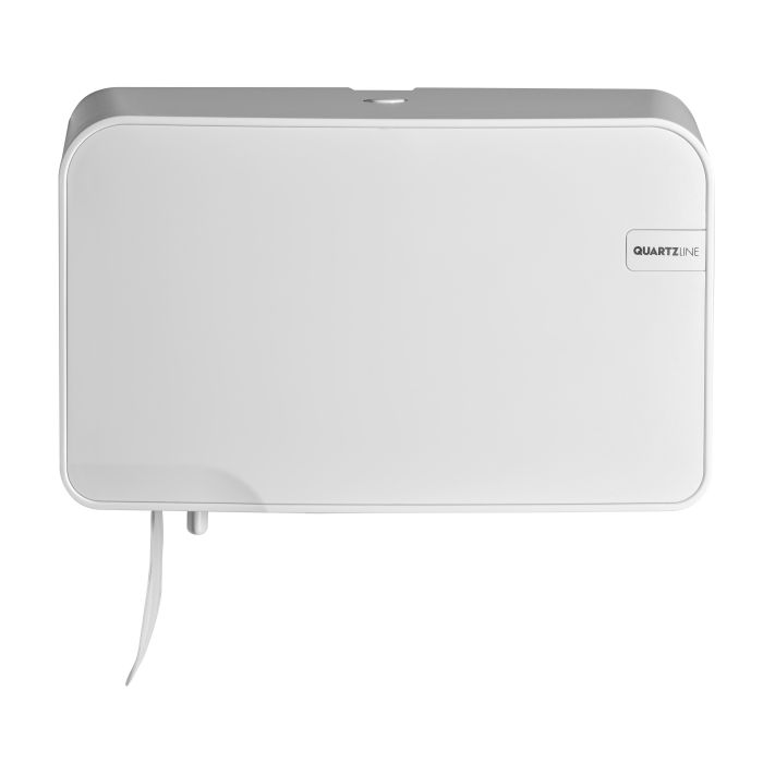 Quartz White 441003 Coreless Duo Toiletrolhouder (441003)