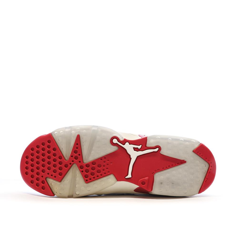 Nike Baskets Blanches/Rouges Garçon Nike Jordan Fltclb 91