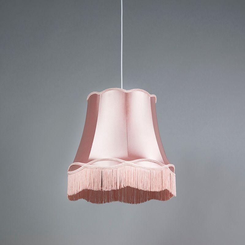 Retro hanglamp roze 45 cm - Granny