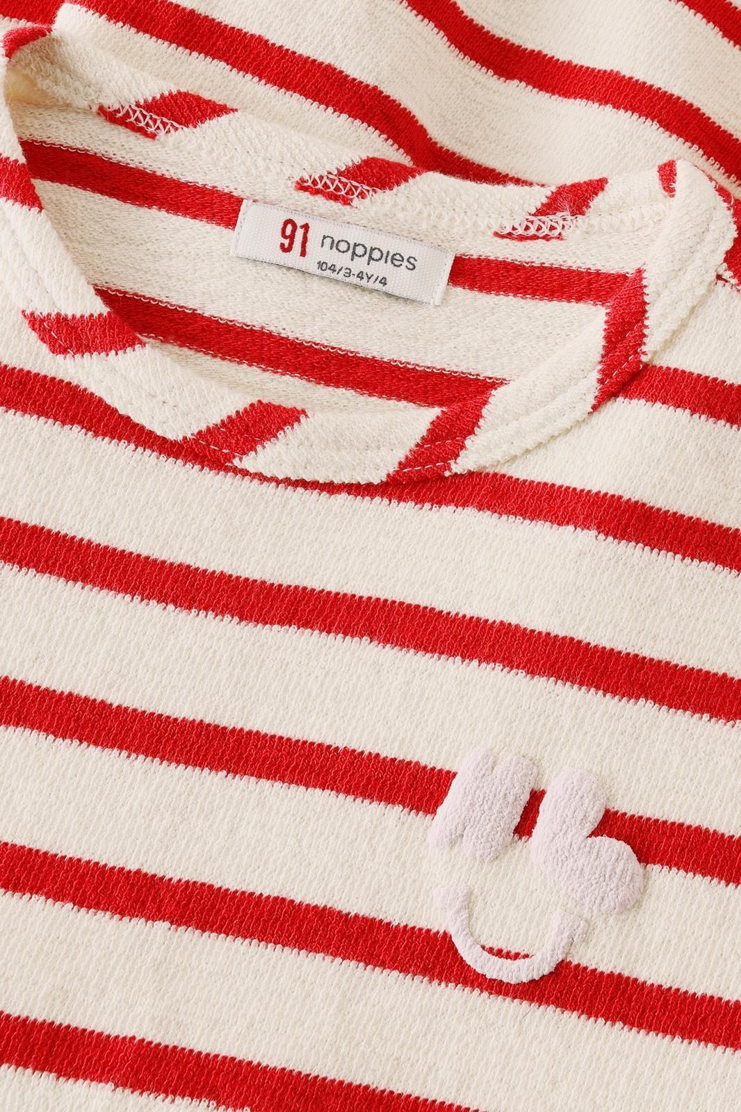 Noppies Kids Jurk stripe - Bone White