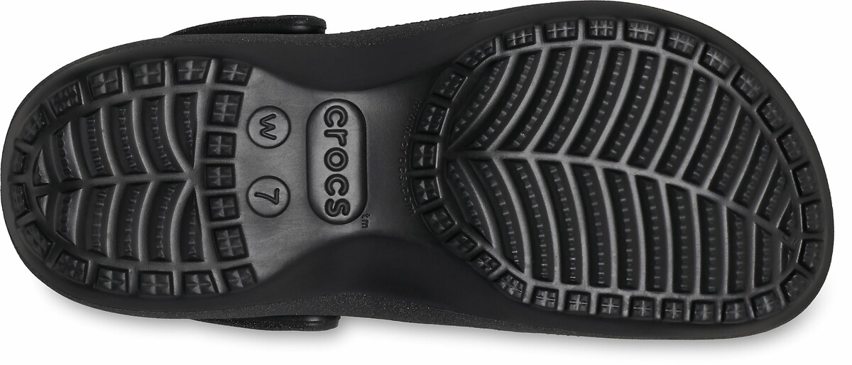 Crocs<br>Tamancos plataforma clássicos com glitter