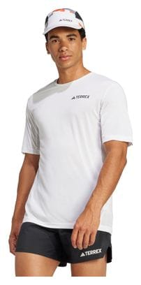 Maillot manches courtes adidas Terrex Xperior Blanc Homme
