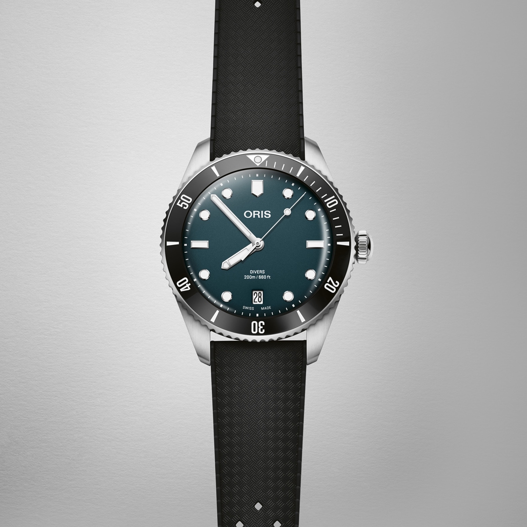 Oris Divers Date 39mm Blau