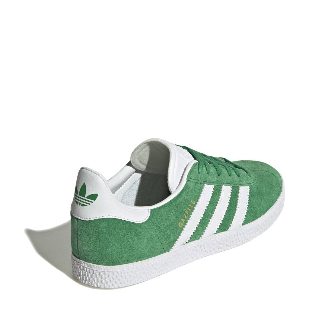 adidas Gazellesneakers groen/wit