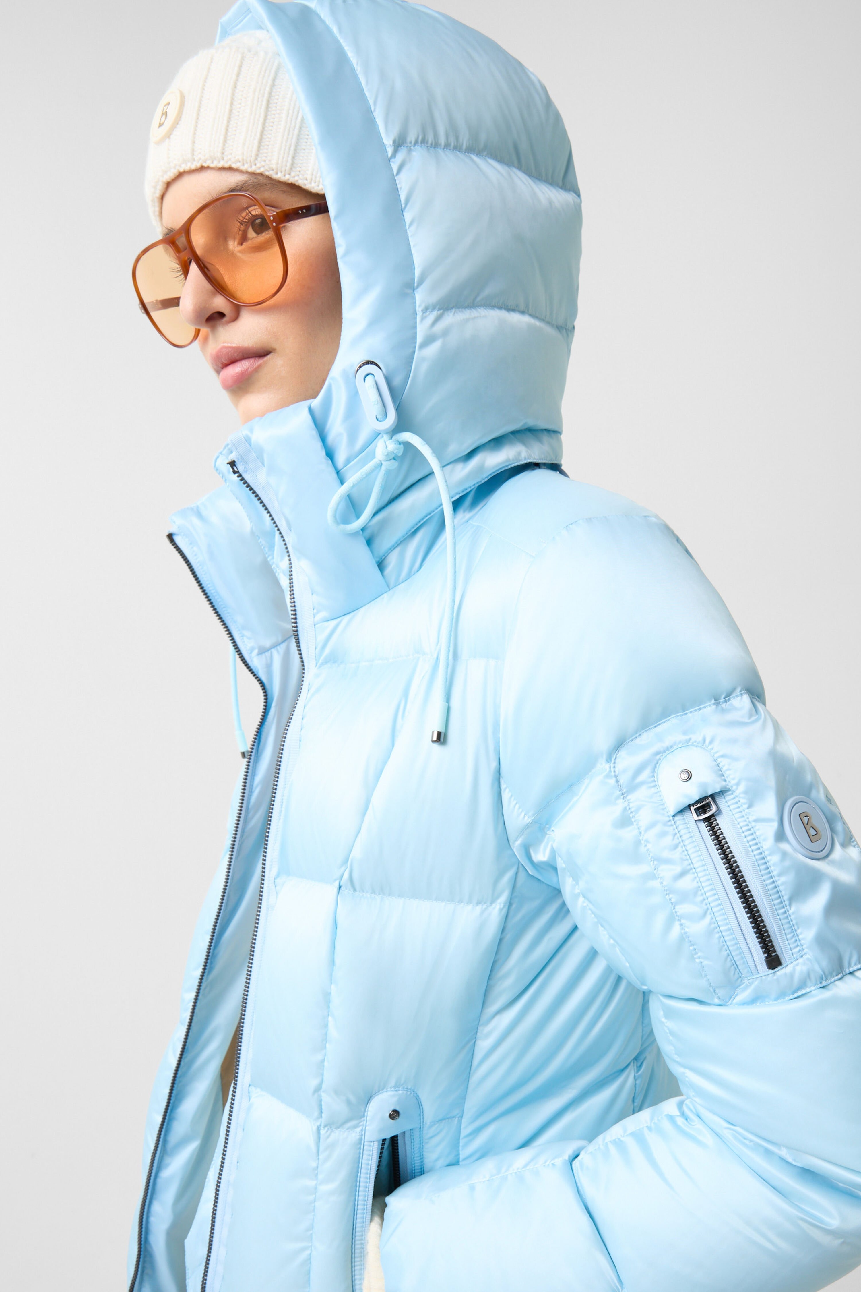 Feline Down Jacket Dame 319/Iced Water
