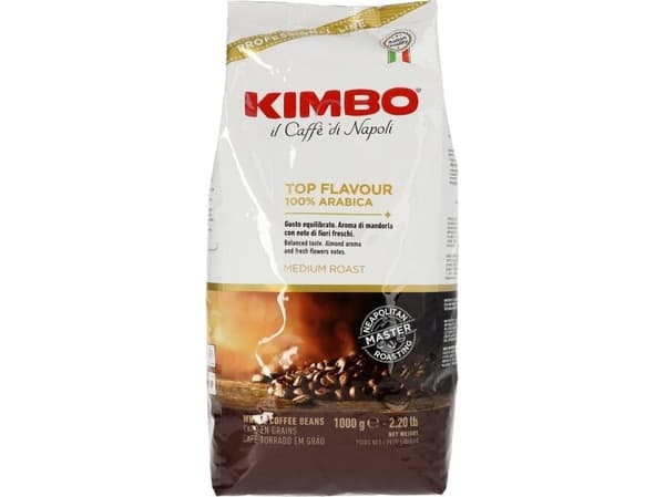 Kimbo Top Flavour kaffebønner 1 kg