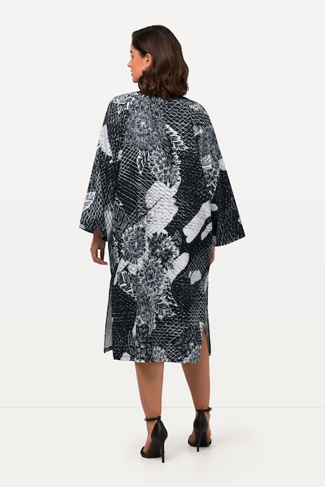 Kleid, Oversized Fit, 3/4-Volantärmel