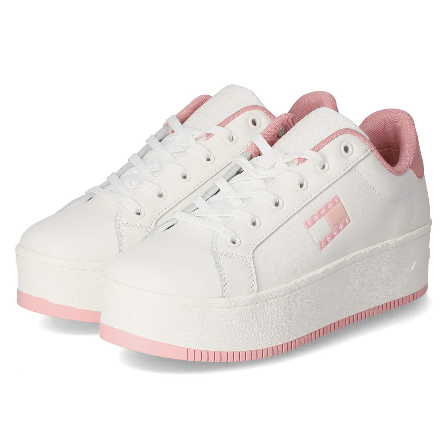Tommy Hilfiger Low Sneaker FLATFORM  - weiß