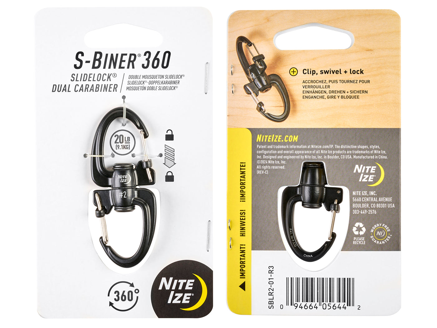 Nite Ize S-Biner 360 Karabijnhaak #2
