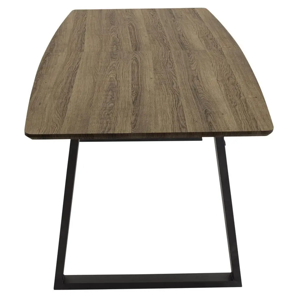Eettafel Walnoot Hout Uitschuifbaar - 160x85x75cm - Inca