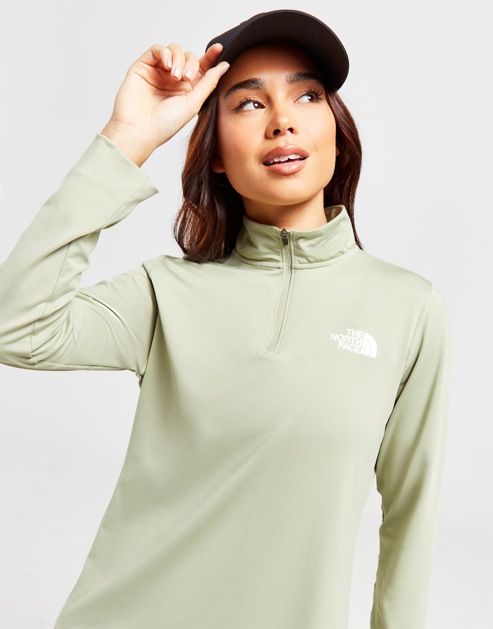 The North Face Haut Zippé Outline Femme