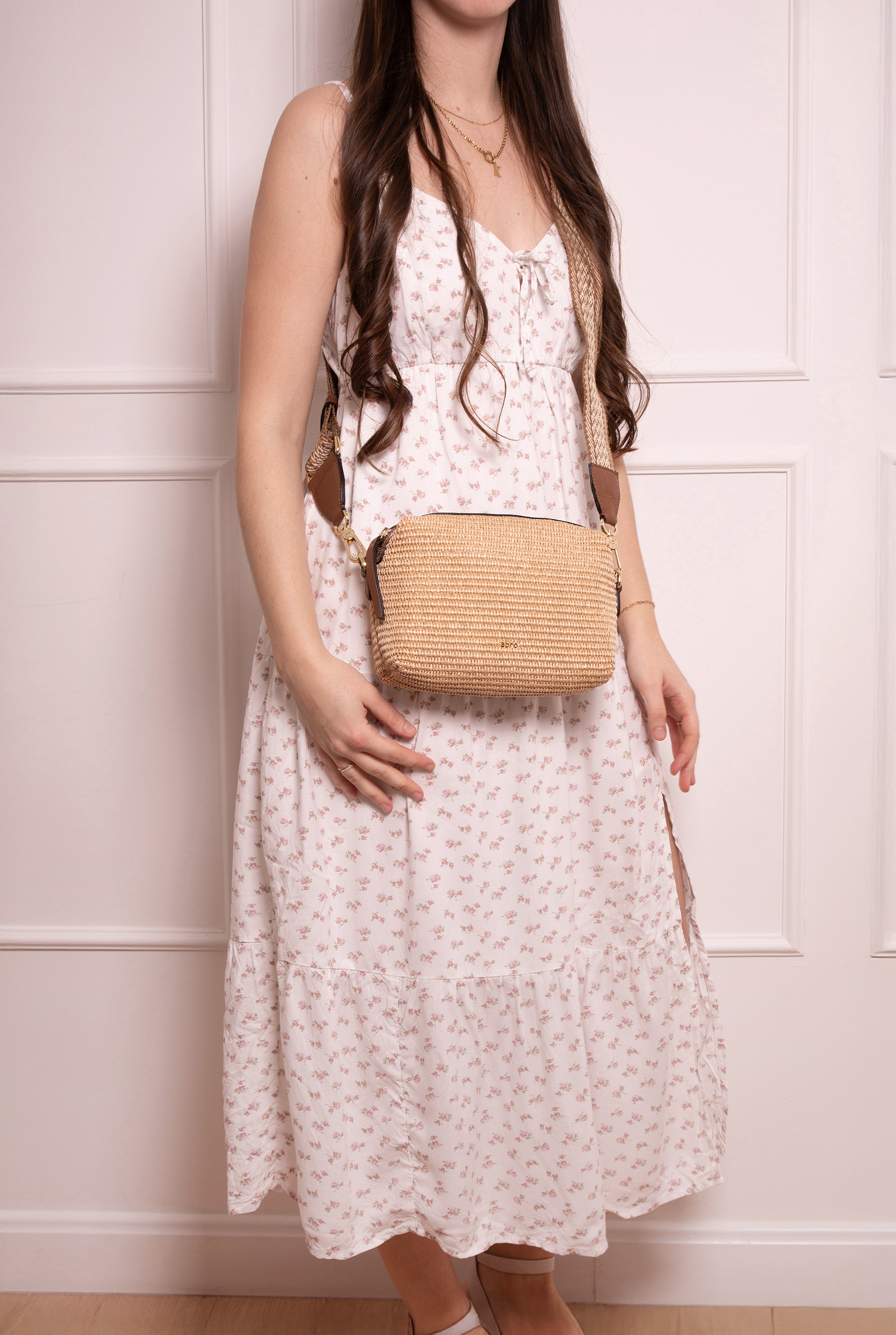 cross body bag KAIA Raffia Standard