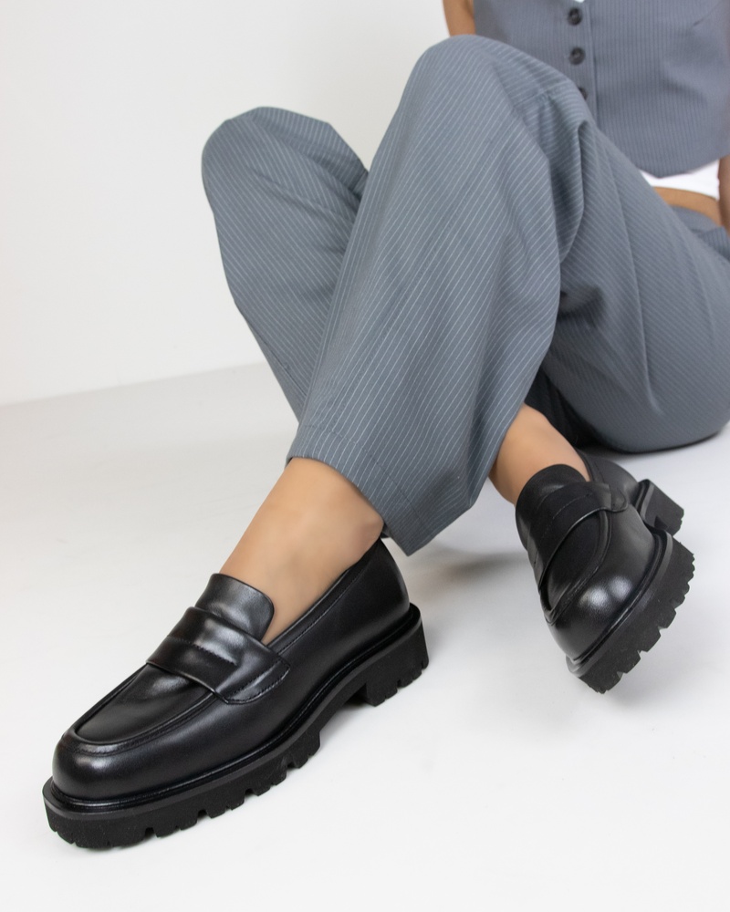 Unisa Fragata Mocassins & loafers  - zwart