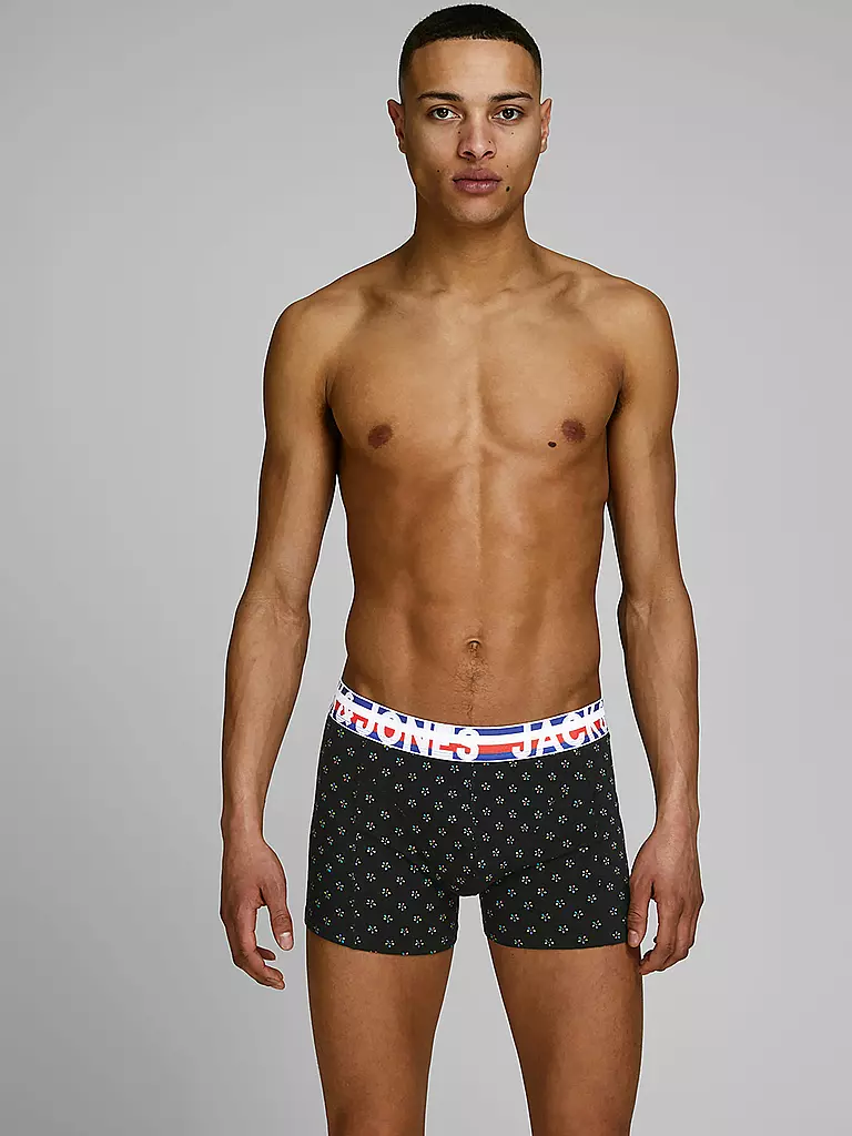 JACK & JONES Pants 3er Pkg JACCRAZY schwarz